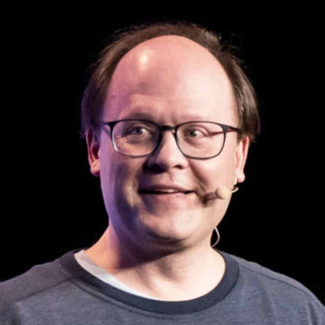 The speaker's profile picture